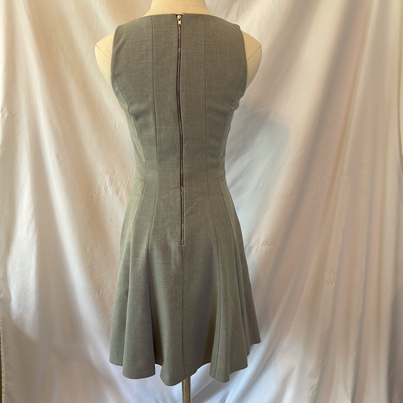 H&M Grey Fit and Flare Dress - Picture 5 of 6